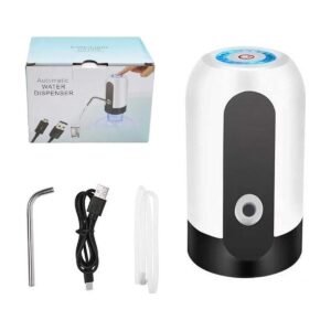 مضخة مياه كهربائية ذكية تعمل باللمس، قابلة للشحن USB