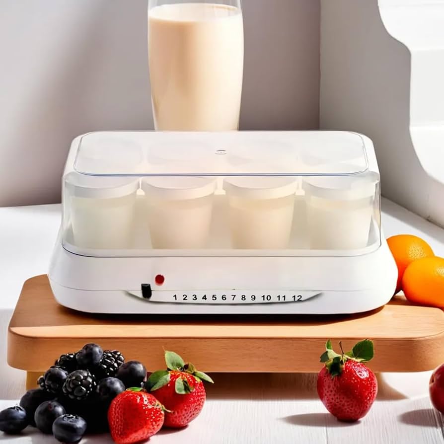 ماكينة صنع الزبادي من سيتي - 8 أكواب HMA-1003