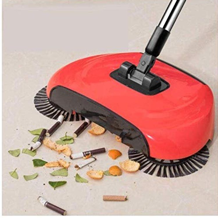 وصف المنتج ♦ تنظف سطح الأرض وتلتقط الغبار في وعاء أوتوماتيكي داخل المكنسة، إنها نموذج تكنولوجيا فريد ومتقدم. مكنسة عملية ومفيدة جدًا للتنظيف السريع وأيضًا لمن لديهم عمل ويحتاجون إلى العناية بالمنزل، فهي أسرع وأسهل طريقة بالنسبة لك. لاتتطلب طاقة للتشغيل وتوفر حماية بيئية. تستخدم هذه المكنسة مبادئ ميكانيكية. ♦ المكنسة بالدفع اليدوي هي جيل جديد من منتجات التنظيف، سهلة التشغيل والتوجيه 360 درجة، نطاق الغبار في كل ركن من أركان المنزل، تحتاج فقط إلى جرف الغبار والورق المعلب والشعر وغيرها من القمامة الأخري مع مقبض أنبوبي من ستانلس ستيل يوفر قبضة مريحة! ♦ رأس السحب من الفايبر، من السهل أن تتغلغل بعمق تحت الأريكة وتحت السرير وغيرها من الأماكن المنخفضة، دون ترك أي أماكن يصعب الوصول إليها. ♦ هذه المكنسة مصممة للعائلة. تهدف بشكل أساسي للشعر وقشرة الفول السوداني وقشرة بذور البطيخ وقصاصات الورق والأرز وحبيبات القمامة. ♦ مكنسة بدون كهرباء توفر حماية صحية وصديقة للبيئة كما توفر الوقت والجهد. ♦ هذه المكنسة موفرة للطاقة بدون إمدادات الطاقة وصديقة للبيئة.