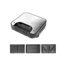 ماكينة صنع الساندويتشات 3 في 1 من سيتي 800 واط، لون أسود HMA-1041.