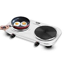 موقد كهربائي بلوحة تسخين من هوم جولد مع تحكم في درجة الحرارة من خمس مراحل، إنتاج تشغيل جاف، موفر للطاقة، صديق للبيئة، سهل التشغيل (2023-6)